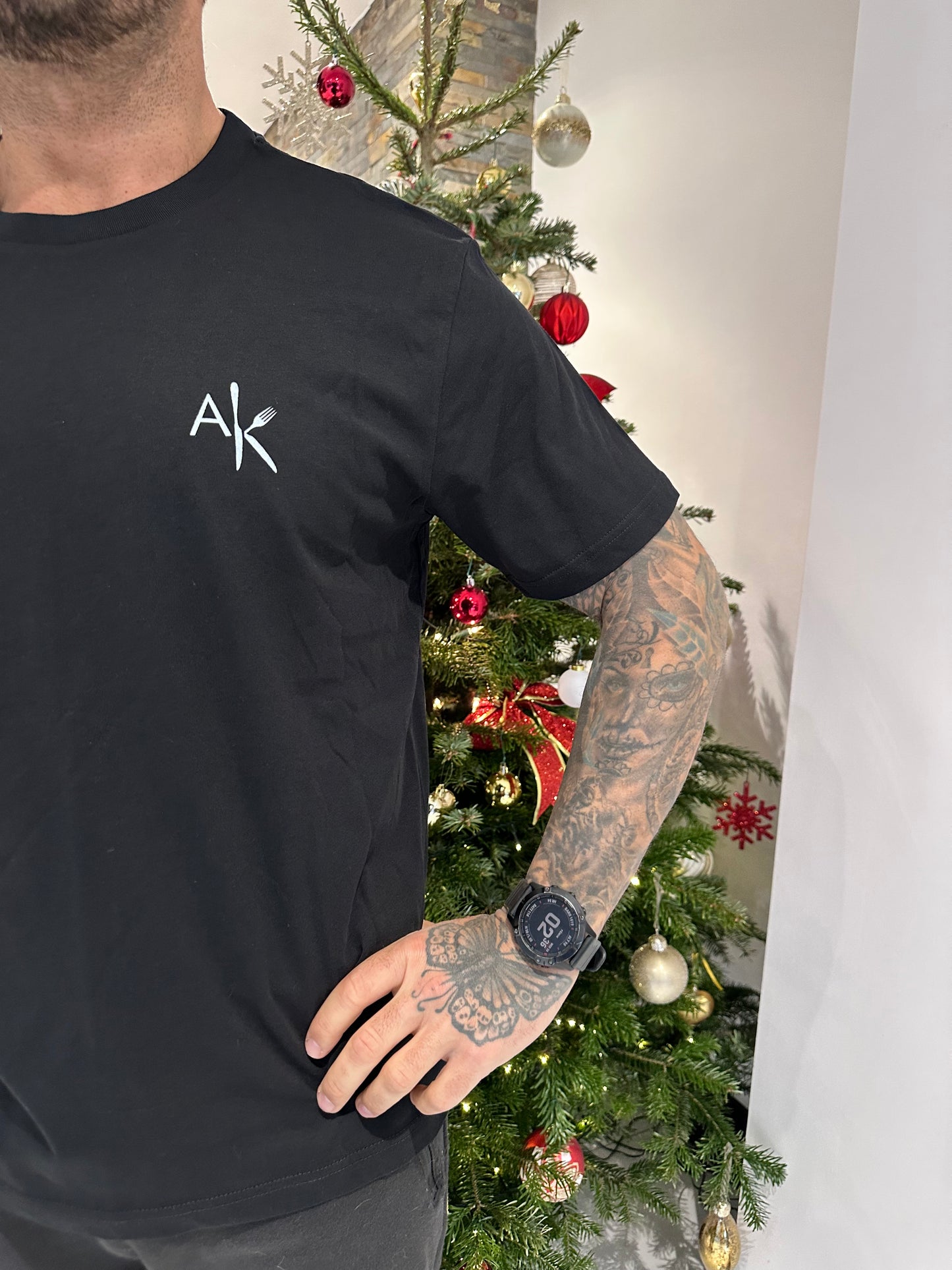 AK signature Tee - Black