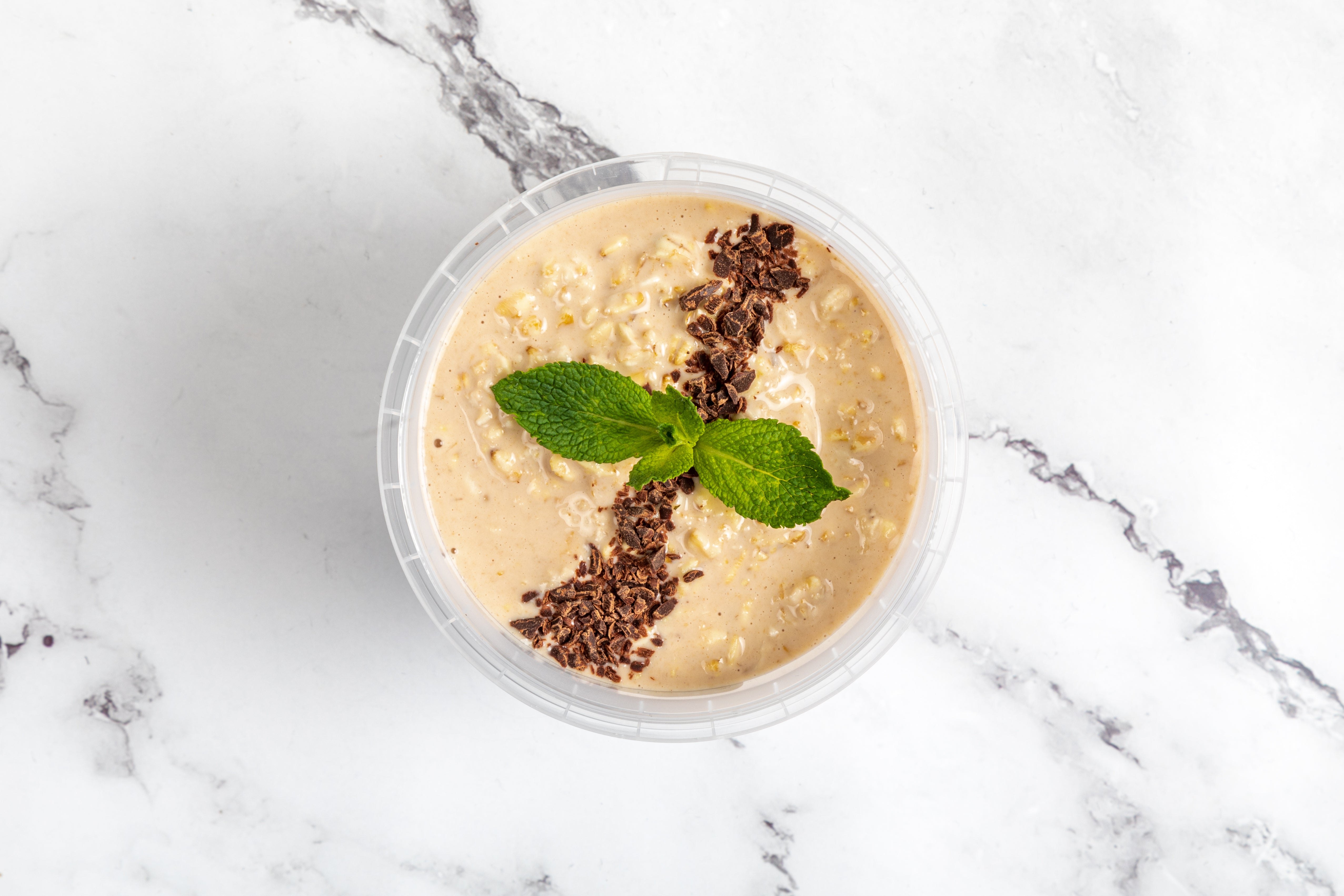 Mint Chocolate Overnight Oats M1 Athlete Kitchen