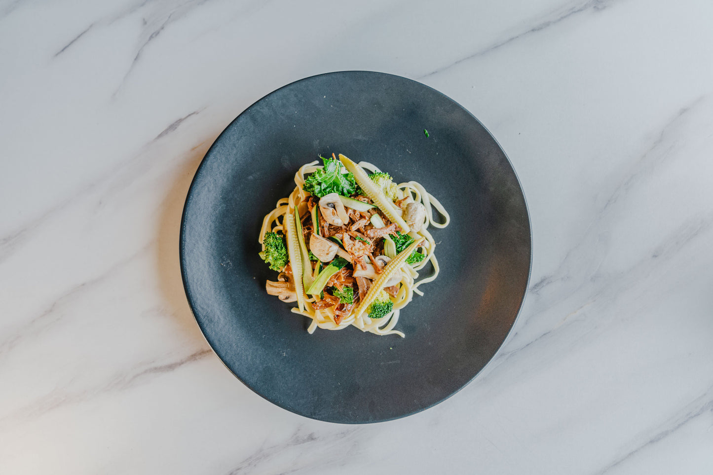 Garlic & Chilli Beef, Broccoli Noodles