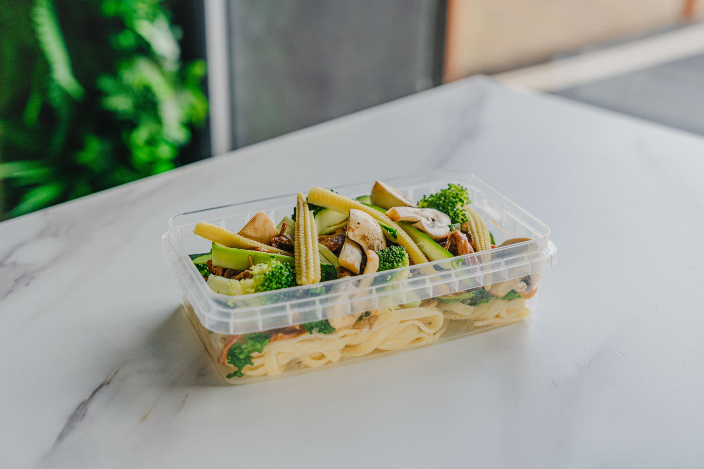 Garlic & Chilli Beef, Broccoli Noodles