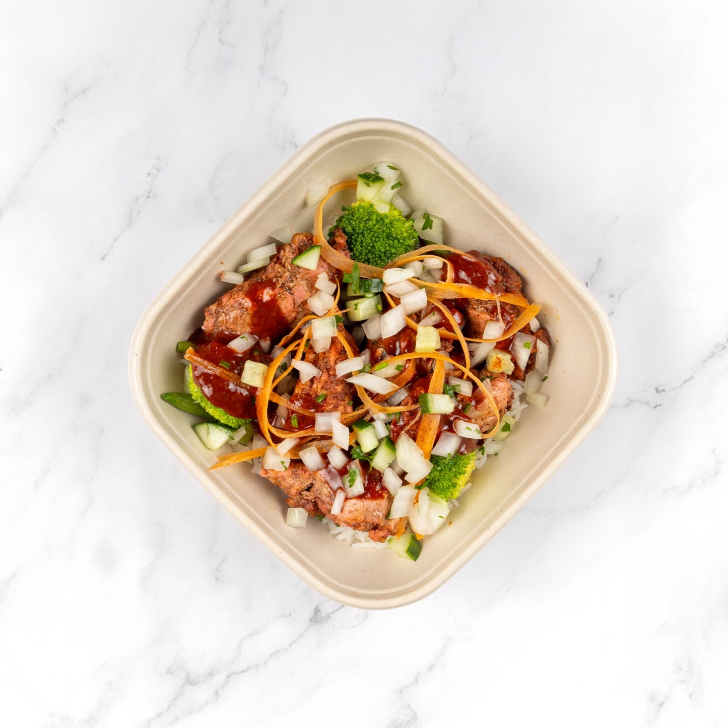 Tandoori Chicken with Coriander Rice & Greens - Frozen