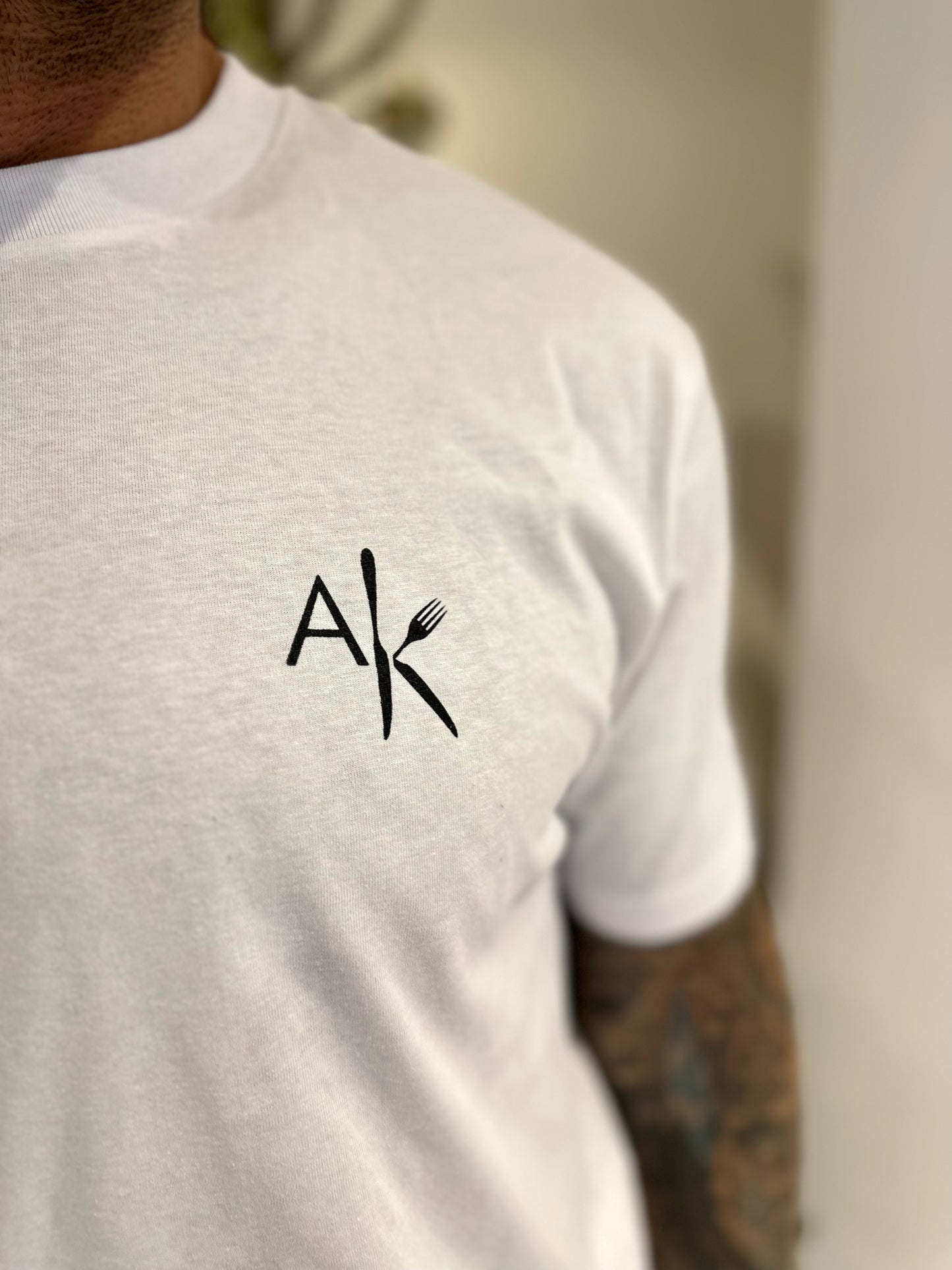 AK Signature Tee - White