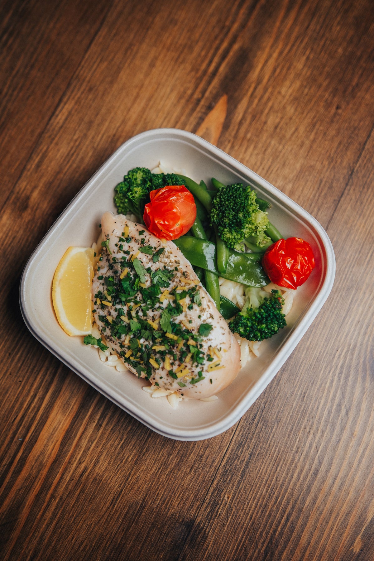 Lemon & Herb Chicken Orzo W2