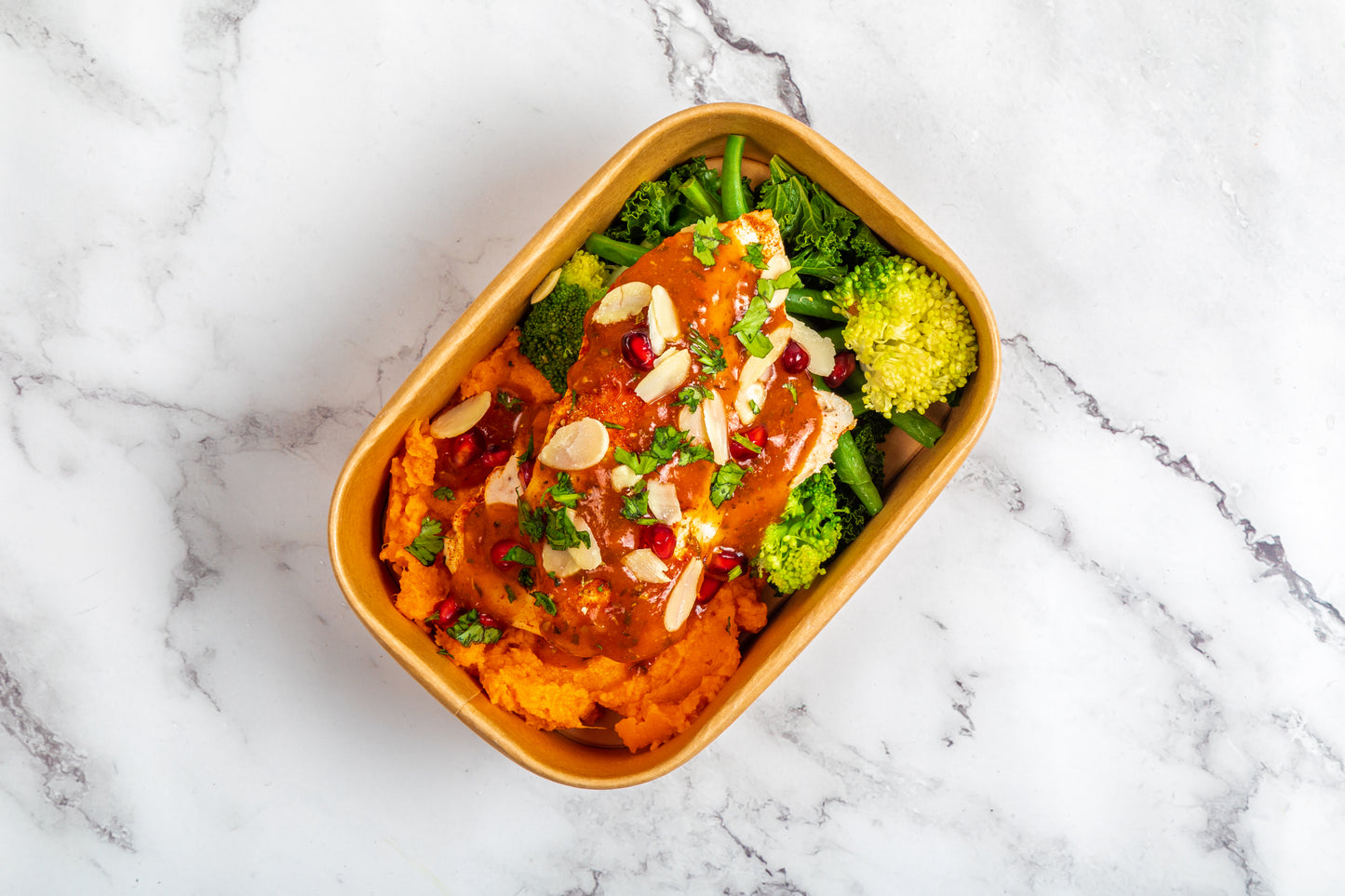 Moroccan Chicken, Sweet Potato & Greens - Frozen