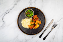 Portuguese Piri Piri Chicken Thighs, creamy mash & mint peas  W